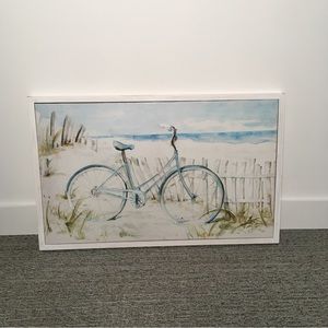 Hand Painted Bike Wall Art